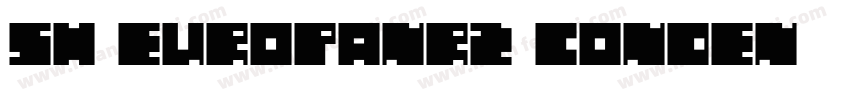 Sh EuropaNr2 Conden字体转换
